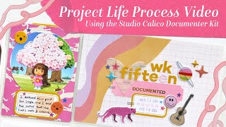 Project Life Process Video Using the Studio Calico Documenter Kit