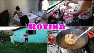 VLOG ROTINA DO LAR FIZ ALMOÇO, COM AS CRIANÇAS