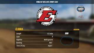 World of Outlaw Sprint Cars Dirt Track Racing 24 Episode 6 "Eldora Speedway"