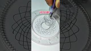 Soothing ASMR Spirograph Patterns: Relaxing Art for Calmness! #spirograph #shorts #art #2024 #asmr