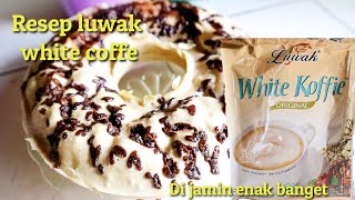 Resep membuat makanan dari luwak white coffe/resep bolu luwak white coffee