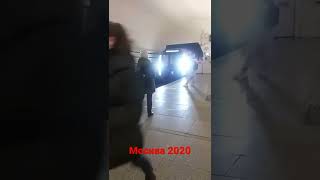 Прибытие электропоезда метро "Москва 2020" на станцию Проспект мира #shorts