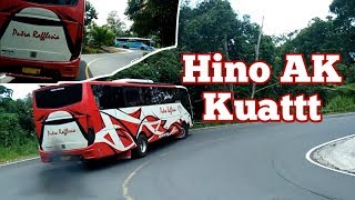 Perjuangan Hino AK Mendaki Jalur Gunung Liku 9