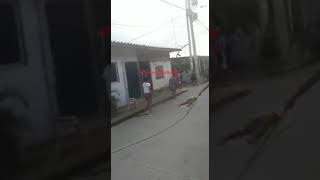 Incidente con el servicio de energía eléctrica en el barrio Los Ángeles de Barranquilla