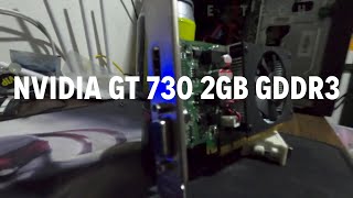 NVIDIA GT 730 2GB GDDR3 PROBADA EN 11 JUEGOS