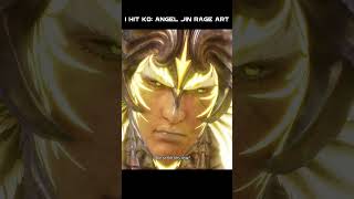 1 Hit KO with Angel Jin rage art #shorts #viral #trending #tekken8