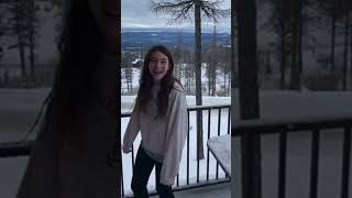 Girl Throws Snowball At Boy And Instantly Regrets It!!!