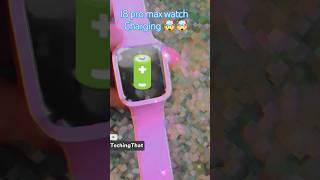 I8 Pro Max Smartwatch Charging Simple Video#shorts#applewatch#i8promax#techingthat#charging