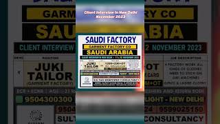 Required for Saudi Binladin & Tailor Vacancy