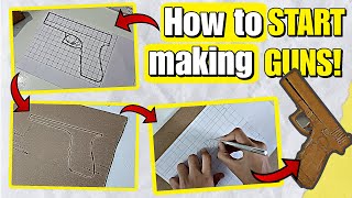 Learn today how i make a gun || How to START making GUNS! || Tutorial how to start making gun!