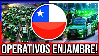 CONOCE los Operativos Enjambre de Carabineros 🇨🇱 #Chile #Valparaiso #ViñaDelMar #BioBio #Santiago