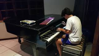 Samuel Plays his own composition: