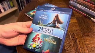 The Little Mermaid: 2-Movie Collection (Blu-ray + DVD + Digital Code) Unboxing