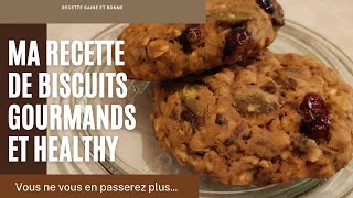 MA RECETTE DE BISCUITS GOURMANDS ET HEALTHY,🚫GLUTEN-🚫 LACTOSE🍪N°104