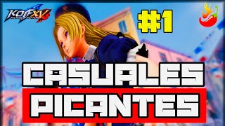 KOF XV 🌶-CASUALES PICANTES | SALA ABIERTA  | FT1 | ALGUNA HINAKO PICANTE?