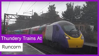 Trains at Runcorn | Thunder & Lightning Trainspotting | 777Trains