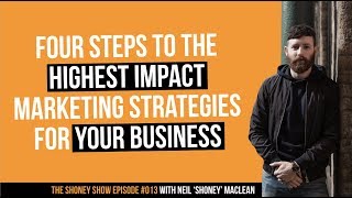 Four Steps to The Highest Impact Marketing Strategies For YOUR Business | The Shoney Show #013