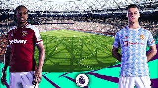 West Ham vs Man United ● London Stadium | eFootball 2022  Predict Gameplay