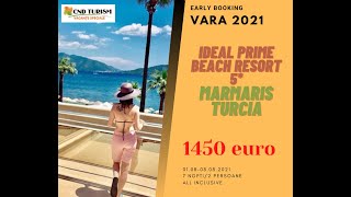 Ideal Prime Beach - Charter Avion Turcia 2021