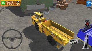 Drive Heavy Mining Dump Truck - Quarry Parking Simulator - Android IOS Gameplay - Quarry Parking Lot