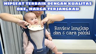 GENDONGAN TERNYAMAN VERSIKU - MOOIMOM BREATHABLE HIPSEAT CARRIER REVIEW