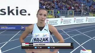 Women's 100m final memorial kamila skolimowska 2019