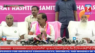 Live_Streaming #CM Sri. KCR Addressing the Press Conference at Nanded, Maharashtra||NNEWS7_HYD