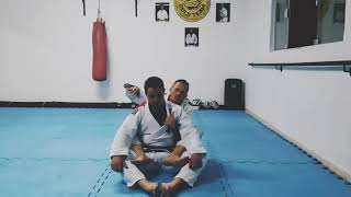 Estrangulamento nas costas #bjjlifestyle #brazilian