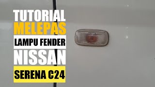 Cara Melepas Lampu Fender Serena