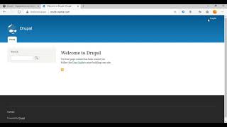 Установка Drupal на хостинг