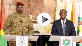 En Direct : Damiba et Ouattara réécrivent l'histoire pour une nouvelle Afrique de l'Ouest