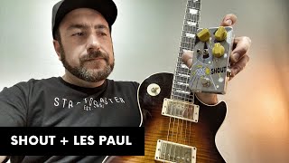 SHOUT JRMOD com Les Paul - Rodrigo Mellegari