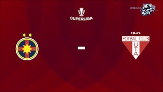 FCSB Vs. UTA Arad, Etapa 8, SuperLiga 2024-2025 #live