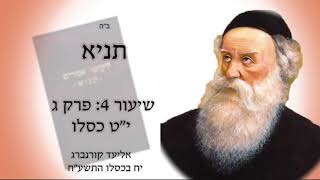 תניא שיעור 4: יט כסלו ופרק ג