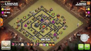 COC, TH9, 3Stars