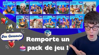 Jeu concours : Un pack de jeu Les Sims 4 à gagner 🎁