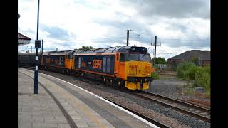 GBRF 50007 and 50049 at York on a Private charter from Motherwell to Scarborough & return 06/07/19