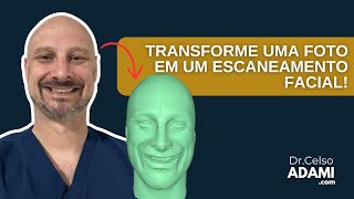 Transforme uma foto em um escaneamento de face usando o site MakerWorld