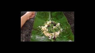 Banana leaf steamed veg Biryani #healthycookingreceipeswithappi