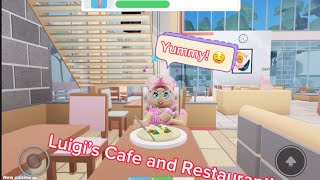 🍭🍀Mhmmm! I love my Biryani! 🤤👍 (Roblox- Luigi’s Cafe and Restaurant…!) 🥰