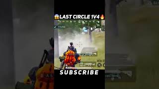 🥶Last Circle 1v4😱Clutch Wait For End🔥 #iphonexr #shorts #short #bgmi #pubgmobile #mrassault