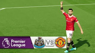 Newcastle v Man United - Premier League 2021/22 | PES 2021 Realism Mod Prediction