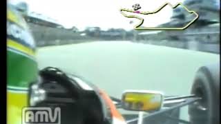 Ayrton Senna MacLaren Onboard Adelaide GP 1991 Austrália!