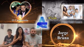 Retrospectiva de Casamento narrada - Perderam filho - Depoimentos - Jorge & Bruna