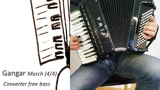 Accordion goes Concertina. Gangar/Younger Norway (Converter free bass accordion)