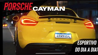 Porsche Cayman Amarela! (Esportivo para o dia a dia).