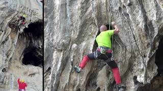 BERDUŞ 7a+, VIII+ Tırmanıcı: Nazmi Öztürk İzmir Kaynaklar Kaya Tırmanışı Rock Climbing Turkey