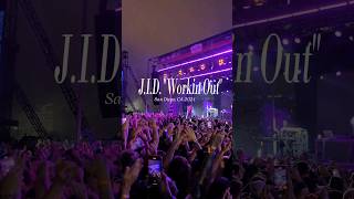 J.I.D. "Workin Out" [WonderFront Fest 24' San Diego, CA] @jid6871