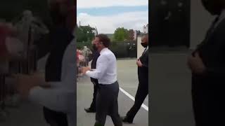 French President Macron slapped in Public by a man ..😳😳😳 / France / Politics /  Dharam Veer