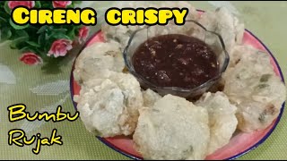 Resep Cireng Crispy Bumbu Rujak, Garing diluar lembut di dalam#cireng#cirengcrispy#gorengan